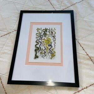 Christopher Marley Modern Art Print with Black Frame